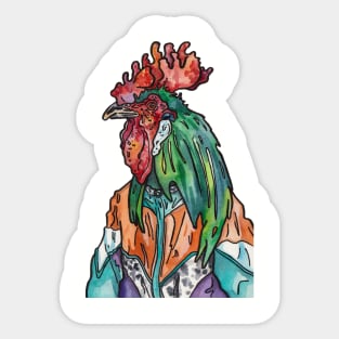 Rad Rooster Sticker